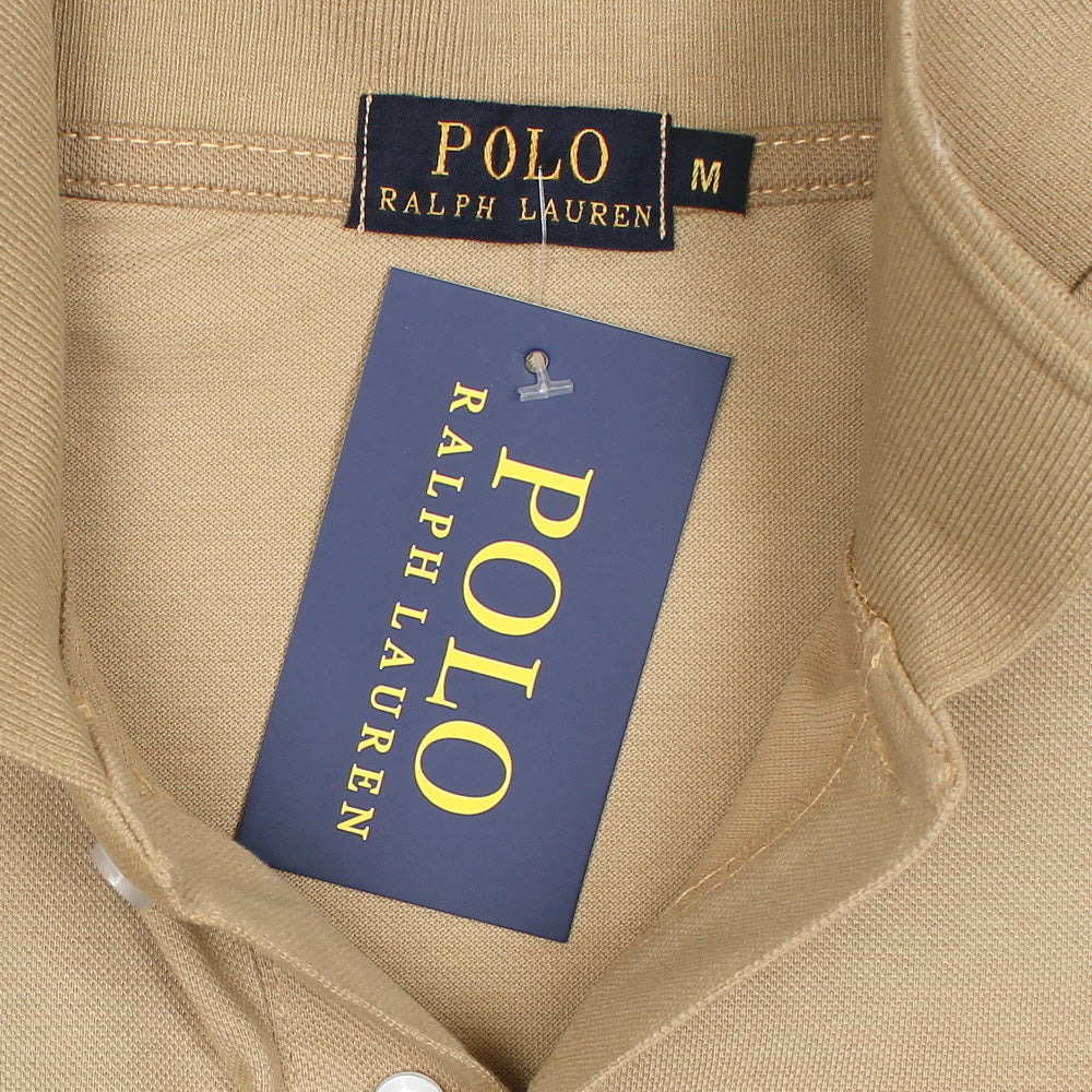 RL Premium Polo (Small pony) Beige