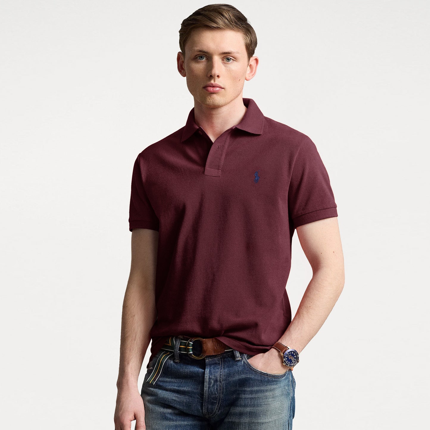 RL Premium Polo (Small pony) Maroon