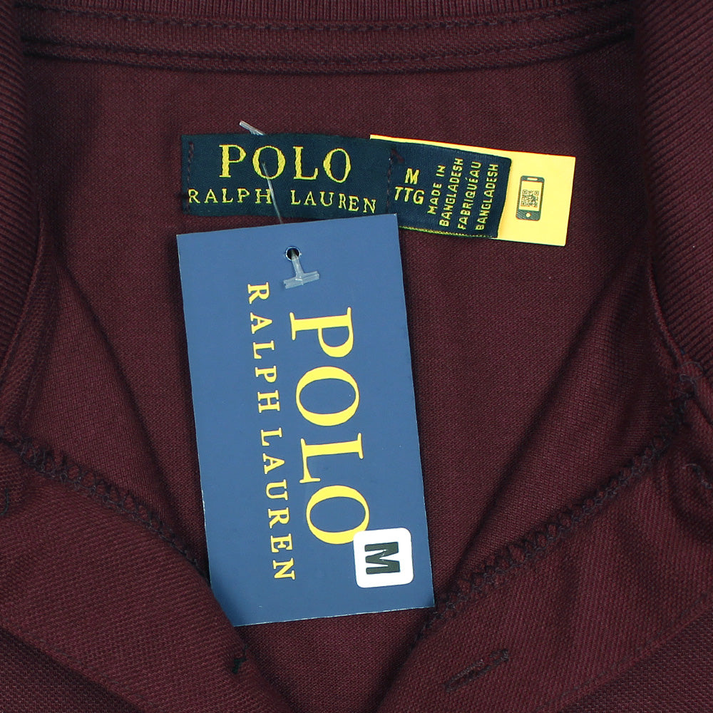 RL Premium Polo (Small pony) Maroon