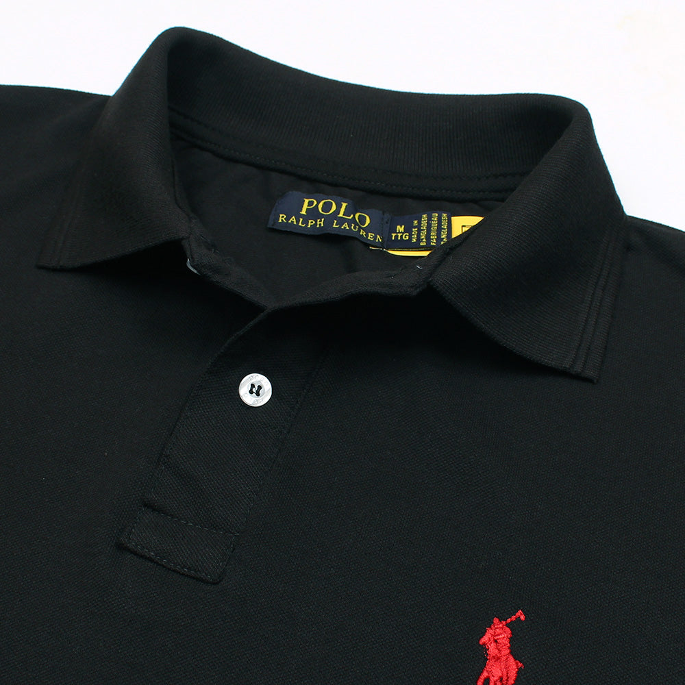 RL Premium Polo (Small pony) Black