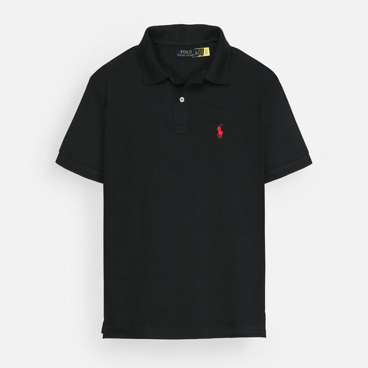 RL Premium Polo (Small pony) Black